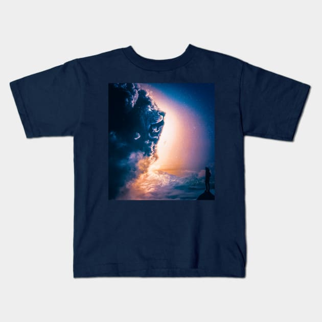 Calm after the Storm Kids T-Shirt by Ergen Art